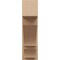 Ekena Millwork 7 1/2-in W x 24-in D x 24-in H Balboa Block Rough Cedar Woodgrain TimberThane Outlooker, Primed Tan OUTUR075X24X24BOA44RCPR - alternate 2